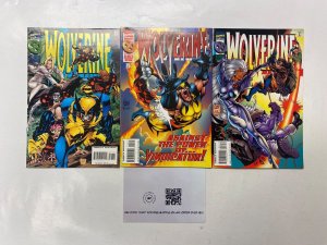 3 Wolverine MARVEL comic books #94 95 96 8 KM16