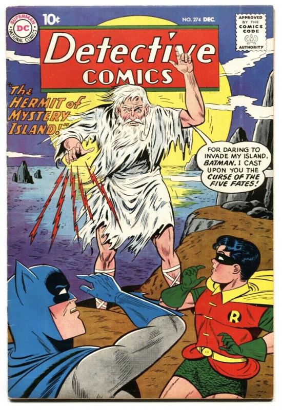 DETECTIVE COMICS #274 comic book BATMAN 1959 FN 