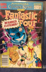 Fantastic Four Annual #25 Newsstand Edition (1992)