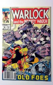 Warlock and the Infinity Watch #5 (1992) Marvel Comics Newsstand 1st Print Comic