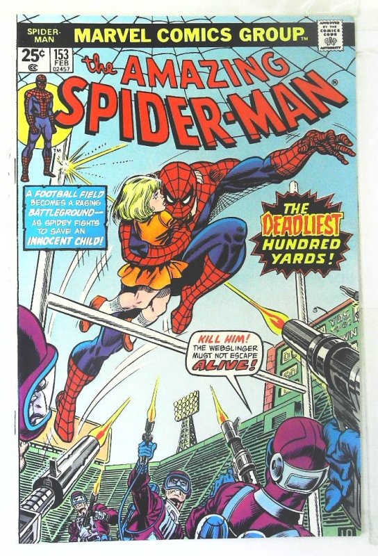 Amazing Spider-Man (1963 series)  #153, VF+ (Actual scan)