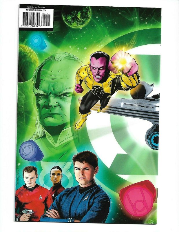 SDCC 2015 PX Limited Edition - STAR TREK GREEN LANTERN #1 CVR B NM (130)