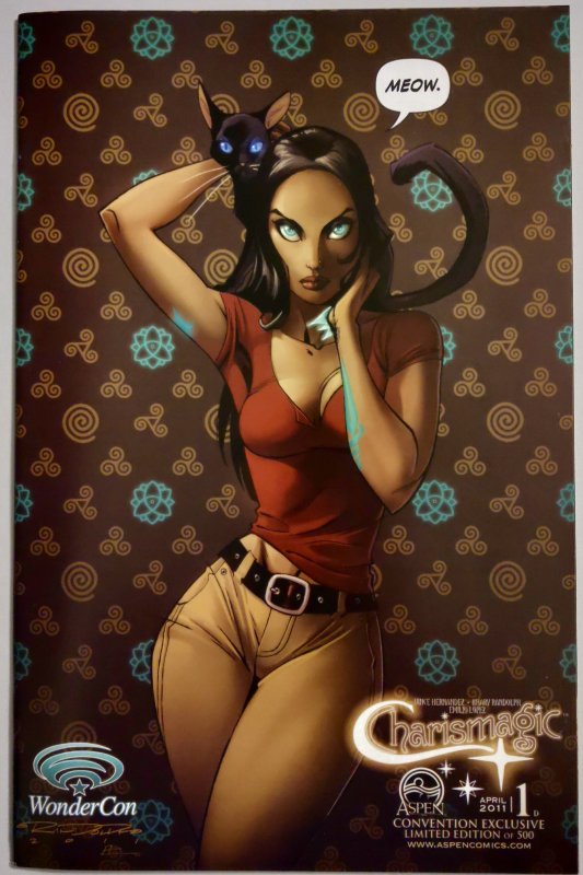 Charismagic #1 (2011) WonderCon Lopez Exclusive Variant RARE (LTD 500) NM