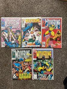 Wolverine #61, 62, 64, 68, 69 (1992)
