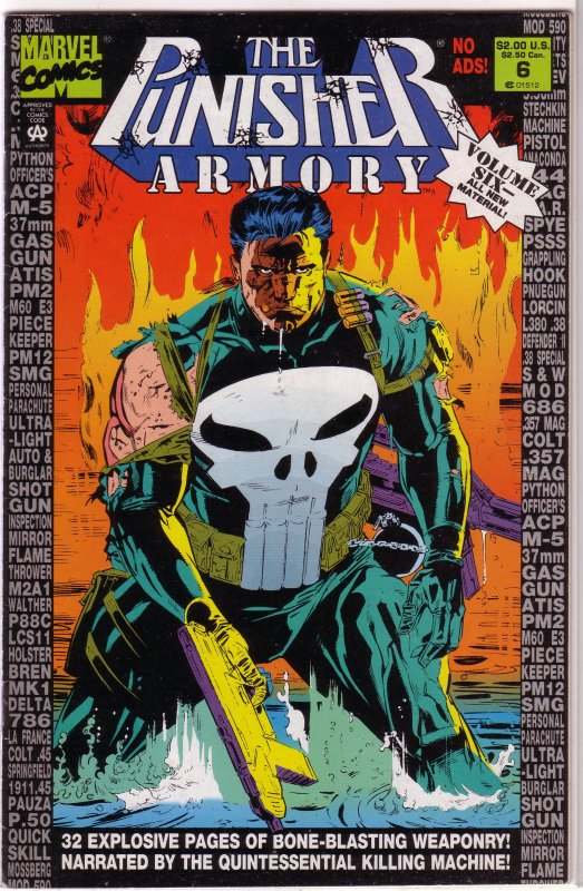 Punisher Armory #6 VG (1993) Braithwaite cover