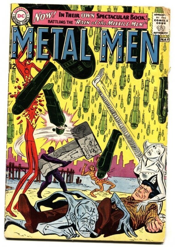 METAL MEN #1-comic book-SILVER AGE-DC-FIRST ISSUE-G