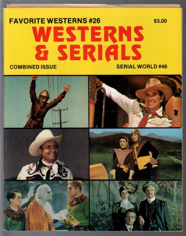 Favorite Western's and Serials #26 1987-Gene Autry-Butch & Sundance-Iron Claw-VF