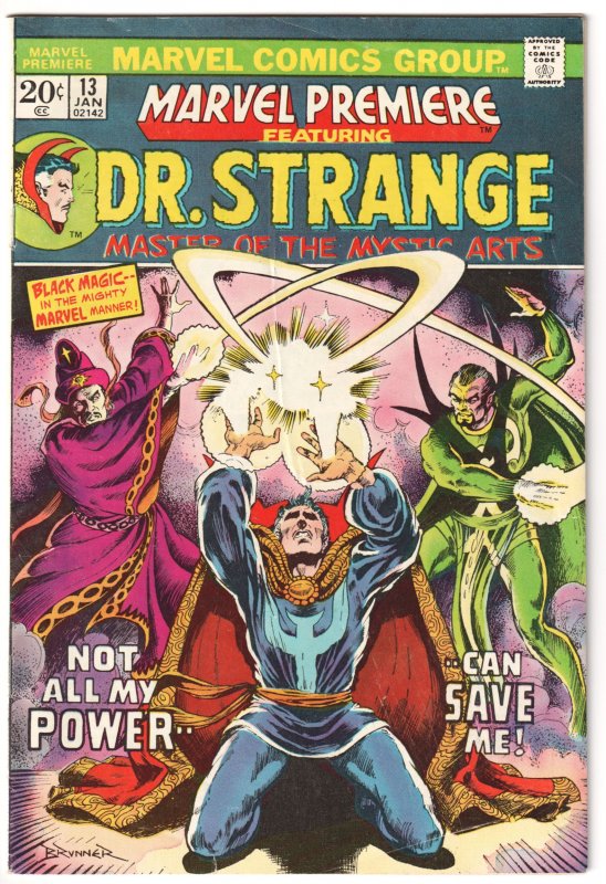 Marvel Premiere #13 (1974) Doctor Strange
