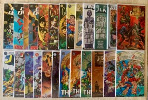 JUSTICE LEAGUE OGN LOT OF 25: COSMIC ODYSSEY, GATEKEEPER, SECRET SOCIETY, MORE!