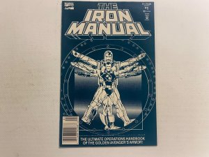 The Iron Man Manual Marvel Comics #1 Avengers 82 KM1