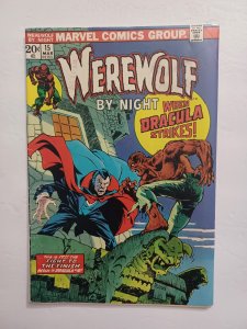 Werewolf by Night #15 - vs Tomb of Dracula - Mike Ploog - 1974 - VG