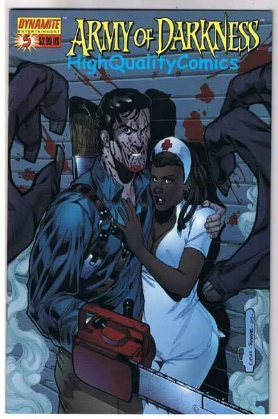 ARMY of DARKNESS #5, NM, Bradshaw, Chainsaw, Gun, 2005, more AOD in store