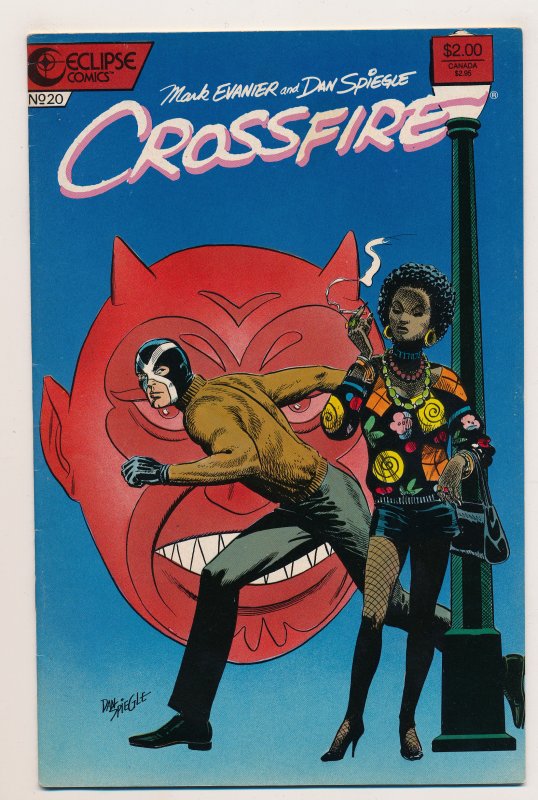 Crossfire (1984 Eclipse) #1-12, 14-26 FN to NM, Complete series minus one