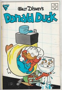 Donald Duck #249 (Jan-87) FN/VF Mid-High-Grade Donald Duck