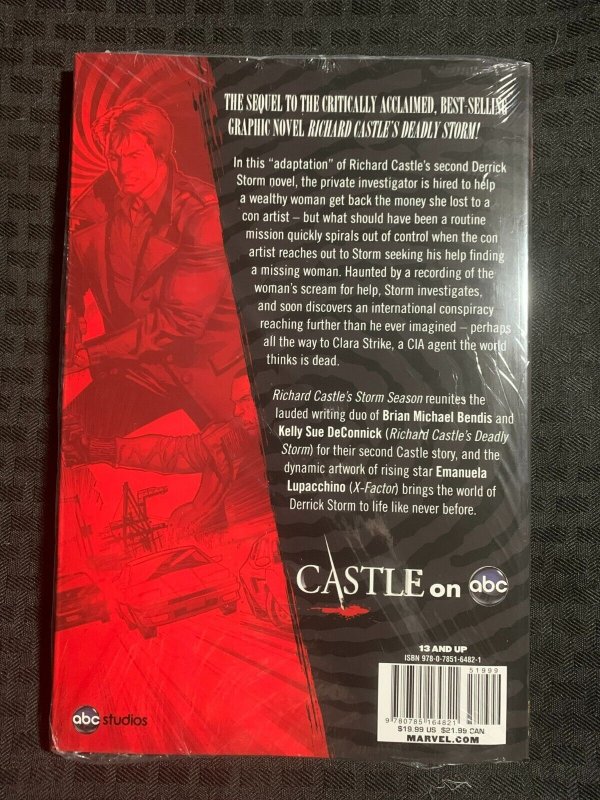 2012 CASTLE Storm Season SEALED Hardcover / Marvel Comics