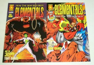 Elementals: How the War Was Won #1-2 VF/NM complete series TONY DANIEL comico