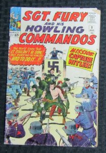 1964 SGT FURY Howling Commandos #9 GD+ 2.5  