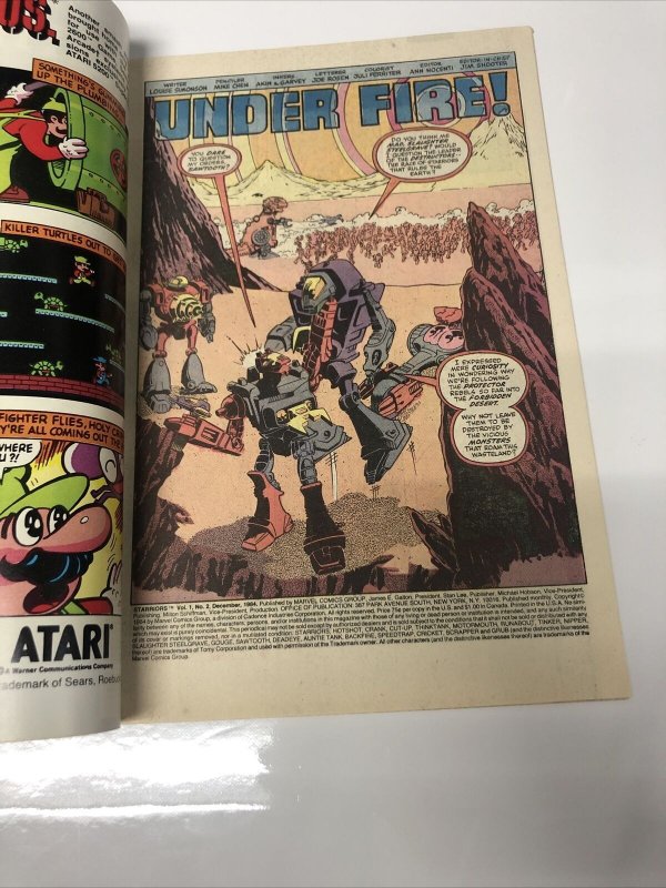 Starriors (1984) # 2 (NM) Canadian Price Variant • CPV • Louise Simonson •Marvel