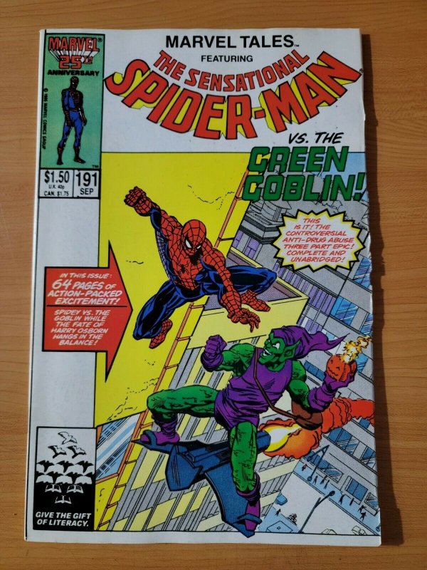 Marvel Tales #191 ~ VERY FINE - NEAR MINT NM ~ 1986 Marvel Comics