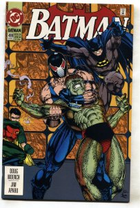 BATMAN #489--1993-- comic book--BANE--AZRAEL