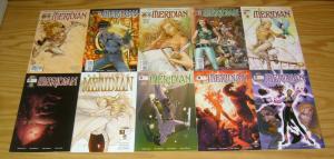 Meridian #1-44 VF/NM complete series + customer preview copy - barbara kesel