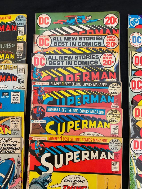 Superman! - 22 book lot