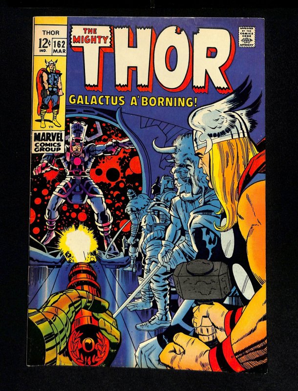 Thor #162 Galactus! Jack Kirby Art!