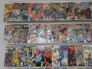 Huge Lot 160+ Comics W/ Fantastic Four, Iron Man, Thor + Avg VF- Condition!
