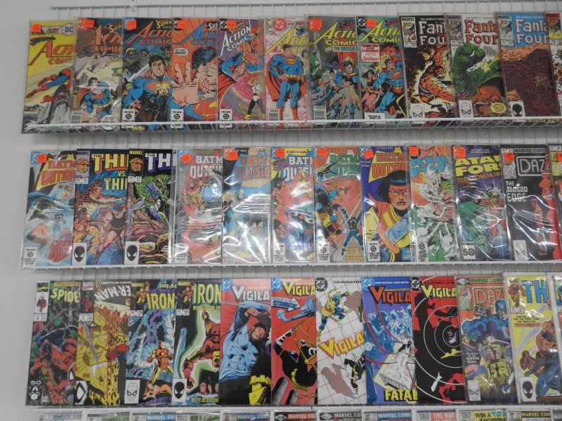 Huge Lot 160+ Comics W/ Fantastic Four, Iron Man, Thor + Avg VF- Condition!