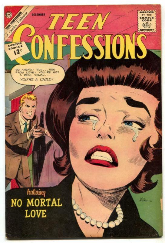 Teen Confessions #20 1962- Charlton Romance VG/F