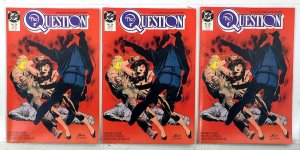 The Question Lot of 3 #28 x3 (1989) DC Comics 1st Print Comic Books