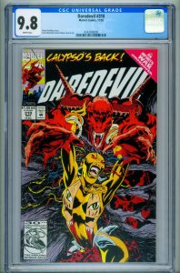 DAREDEVIL #310 CGC 9.8 1992- comic book-Calypso-4343006009