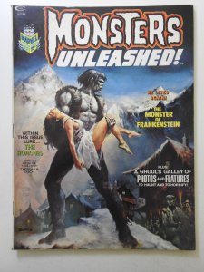 Monsters Unleashed! #2 (1973)The Monster of Frankenstein! Sharp Fine Condition