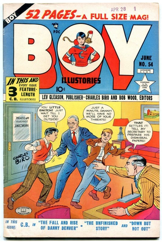 Boy--#54--1950--COMIC BOOK--Lev Gleason--FN/VF