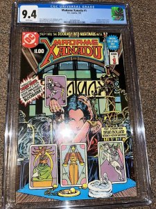 Madame Xanadu 1 (1981), 1st Issue, Kaluta Cover, CGC Graded 9.4