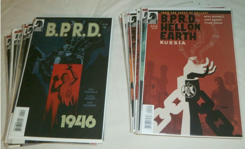 B.P.R.D. Hell on Earth Hellboy 88 Mignola, BPRD, Dark Horse comic book lot of 29