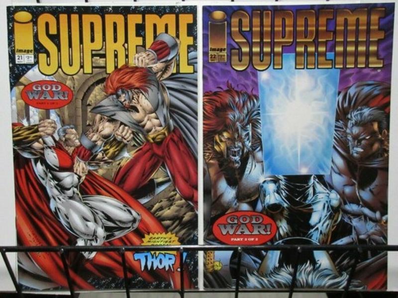 SUPREME (1992 IMAGE) 21-22 God War complete