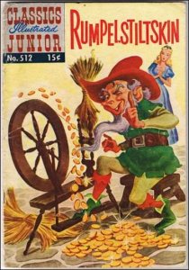 Classics Illustrated Junior #512 GD ; Famous Authors | low grade comic 1st Print