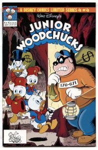 Walt Disney's Junior Woodchucks #4  1991 - Disney  -VF/NM - Comic Book