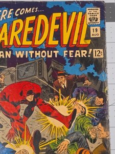 Daredevil #19 ?-2nd App Gladiator (Marvel Comics August 1966)
