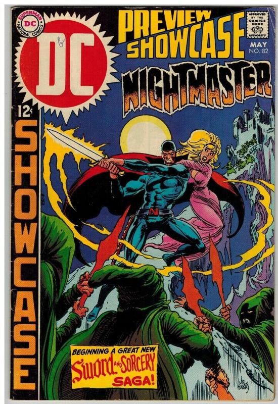 SHOWCASE 82 VG-F NIGHTMASTER (NOT BY WRIGHTSON) COMICS BOOK