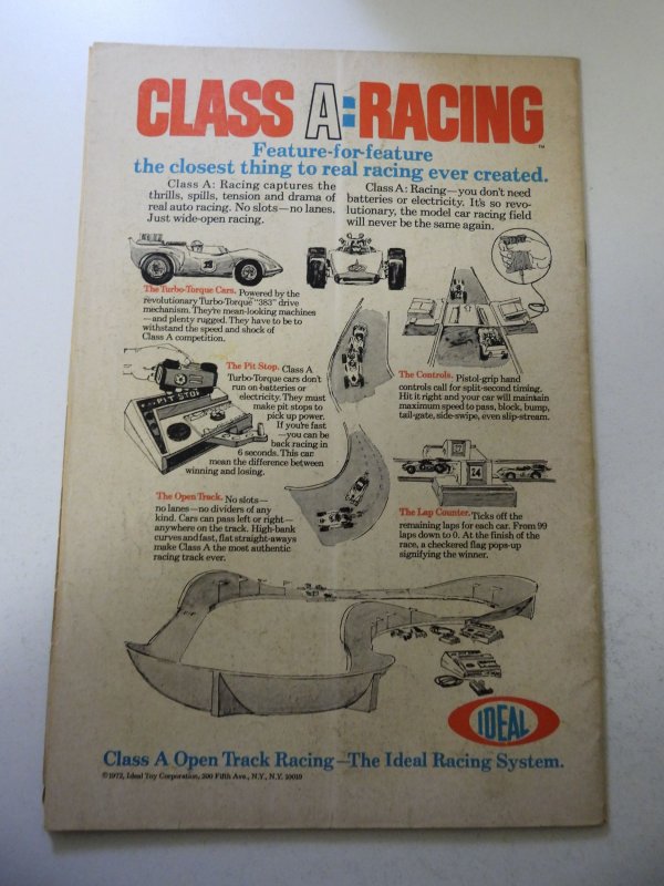 The Avengers #104 (1972) VG+ Condition centerfold detached at one staple