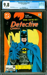Detective Comics #575 CGC Graded 9.8 Batman Year Two storyline begins.