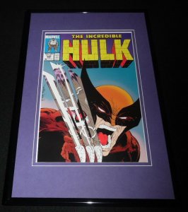 Incredible Hulk #340 Framed 11x17 Cover Display Official Repro Wolverine