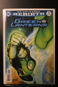 Green Lanterns #32 Brandon Peterson Variant Cover (2017)