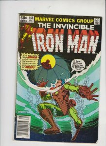 THE INVINCIBLE IRON MAN #158 1958 MARVEL / NEWSSTAND / LOW