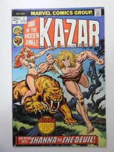 Ka-Zar #2 (1974) VG+ Condition! MVS intact!