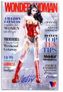 WONDER WOMAN 80TH ANNIVERSARY SUPER SPECTACULAR #1 NATALI SANDERS COVER