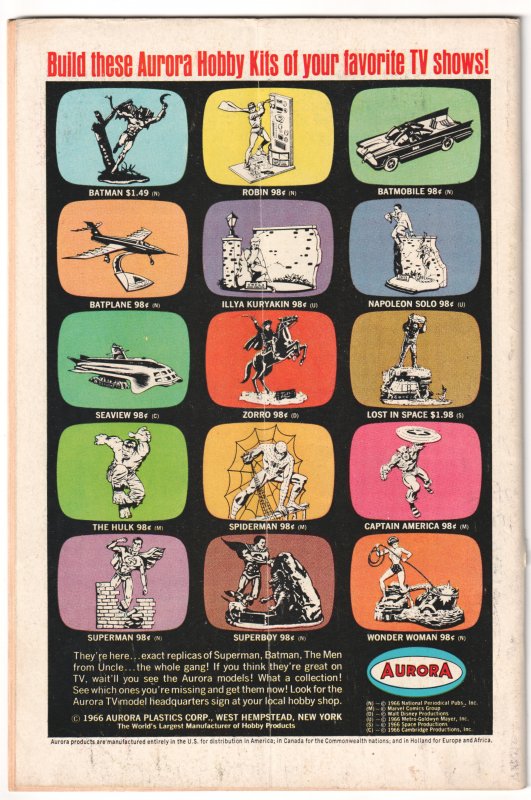 World's Finest Comics #164 (1967) Superman and Batman and Robin