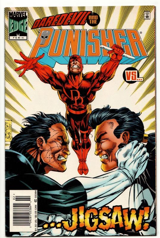 Punisher #4 Daredevil / Jigsaw (Marvel, 1996) FN-